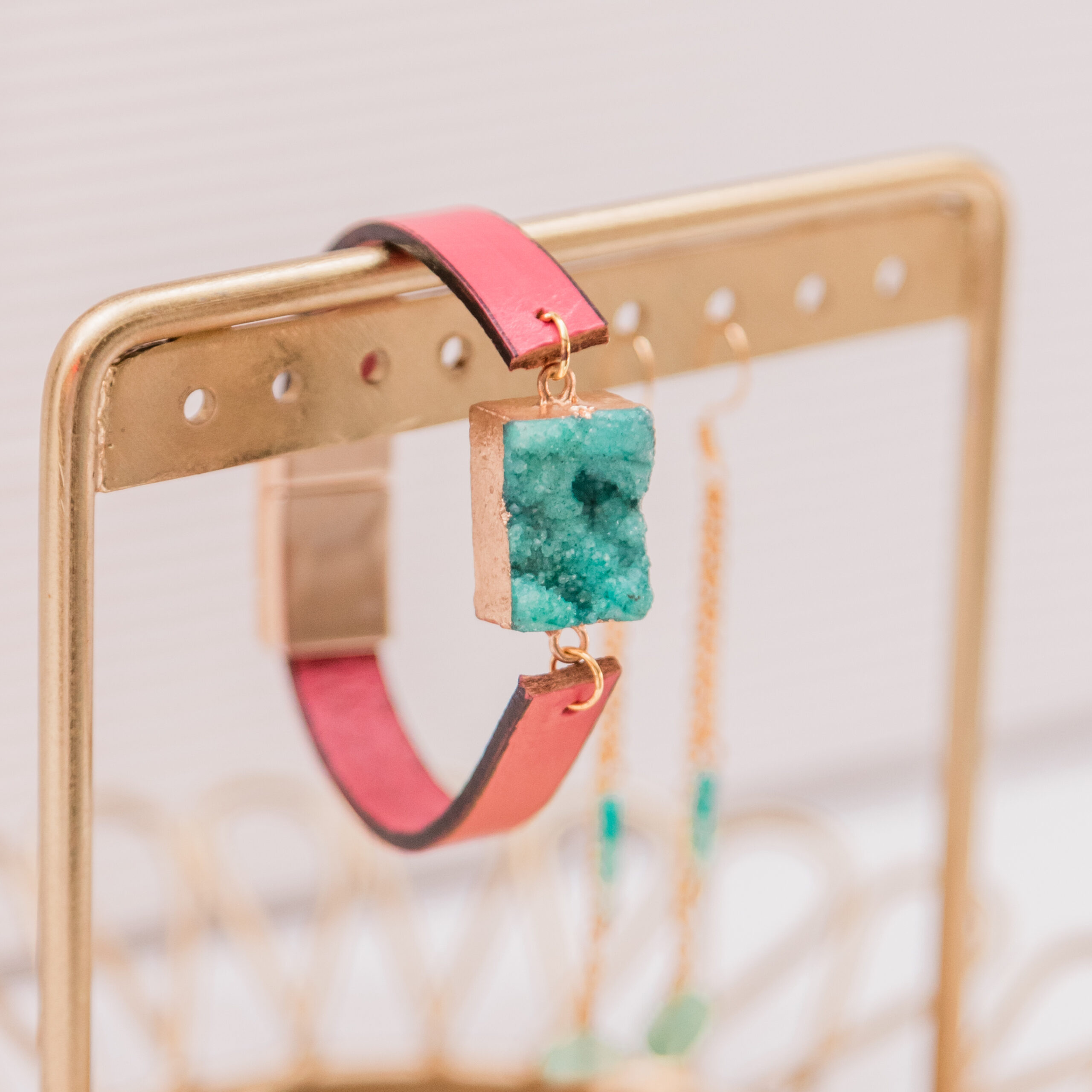 leather bracelet